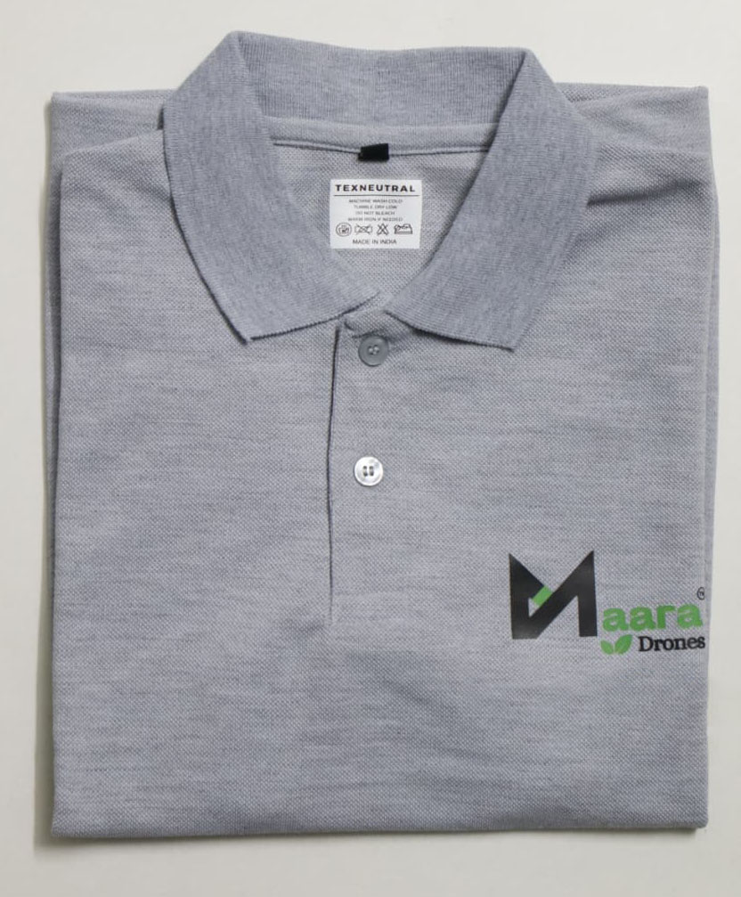 Maara Drones branded T-shirt by Texneutral